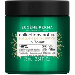 Eugene Perma Collections Nature Nutrition 4 In 1 Mask With Apricot Masker Droog/beschadigd Haar 75ml