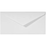 Envelop G.Lalo bank DL 110x220mm gegomd gevergeerd wit