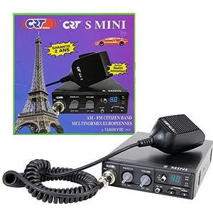 CB CRT S Mini - Radiostation - Dual Voltage - 12/24V - 4W - AM-FM