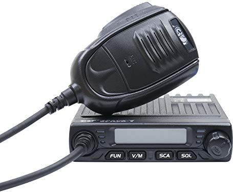 CRT - SPACE V - Portofoon - Zwart - 136-174 MHz - Programmeerbaar op PC