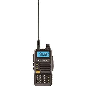 CRT - FP00 - Draagbare VHF/UHF Radio - Zwart - 128 Kanalen