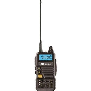 CRTFP00B Draagbaar VHF/UHF Radiostation FP00 Dualband 136-174 en 400-470 MHz Zwart