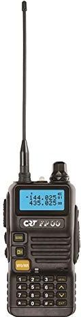 CRT - FP00 - Draagbare VHF/UHF Radio - Zwart - 128 Kanalen