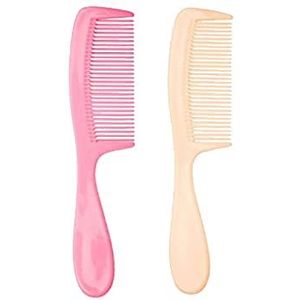 KULIA Plastic Haar Kam 1Pc Brede Tand Kapper Snijden Handvat Kam Fijne Tand Kam Salon Kam Anti Statische Haardressing Kam Vrouwen Haaraccessoires