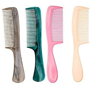 KULIA Plastic Kam Medium Tand Antistatische Haardressing Kam Antistatische Kapperskam Vrouwen Haaraccessoires