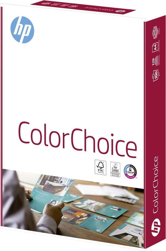 HP - Kleurenlaserpapier Color Choice A4 100gr wit 500vel