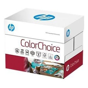 Laserpapier Hp Color Choice A4 90gr - Pak A 500 Vel - 5 Stuks