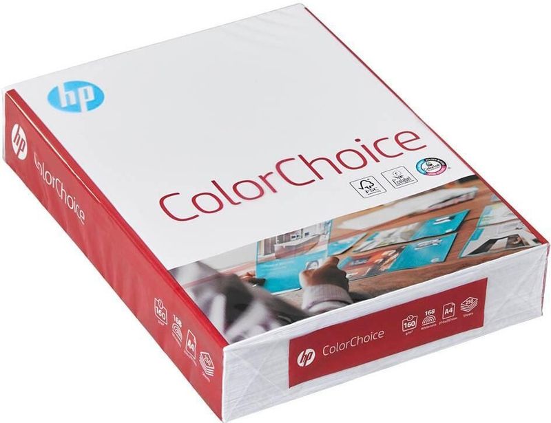 Kleurenlaserpapier HP Color Choice A4 160gr wit 250vel