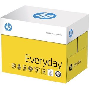 HP - Everyday - Kopieerpapier - A4 - 75 gram - Doos 5 x 500 vel