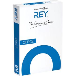 Kopieerpapier Rey Office A4 80gr Wit - Pak A 500 Vel