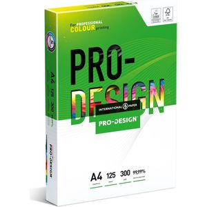Pro-Design - A4 Kopieerpapier - 300 Grams - 1 Pak van 125 Vel