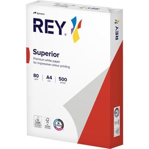 Rey Superior - A4 - Kopieerpapier - Wit - 80 gram - 500 vel
