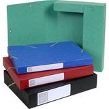 Exacompta - Ref 14000H - Cartobox Pressboard archiefdoos - 25 x 33 cm, geschikt voor A4-documenten, elastische banden op 2 hoeken, 40 mm rug, FSC-gecertificeerd - diverse kleuren (Pack van 10)