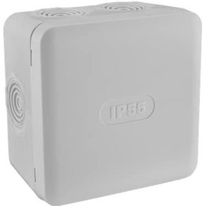 Debflex Debflex 718806 Elektrische verdeeldoos, aansluitdoos, waterdicht IP55, 85 x 85