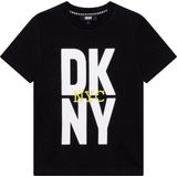 DKNY - T-shirt - Katoen - Zwart - Met Logo
