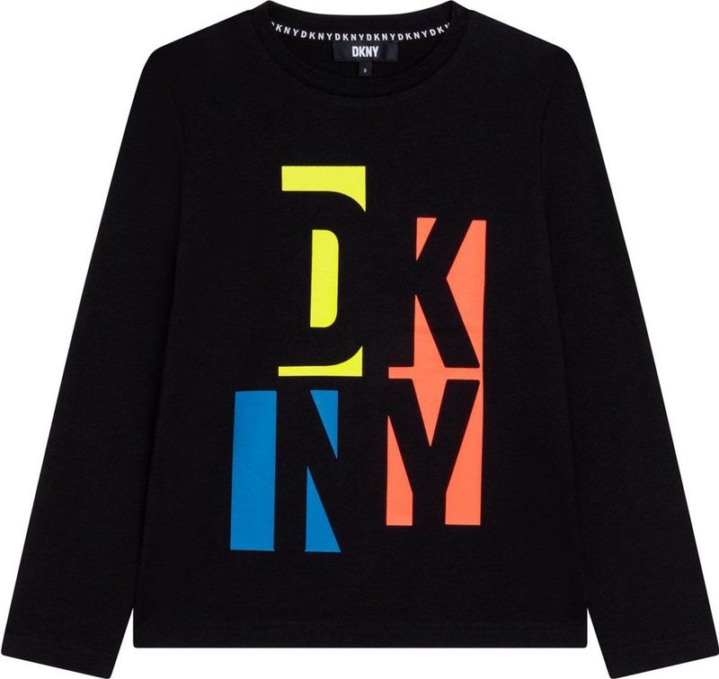 Dkny - D25E21 - T-shirt - Lange Mouwen - Voor Kinderen