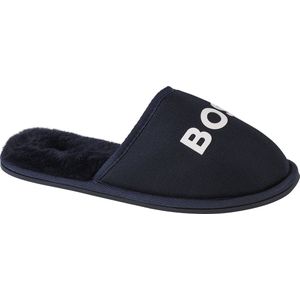 BOSS Logo Slippers J29312-849, voor een jongen, Marineblauw, Pantoffels, maat: 40