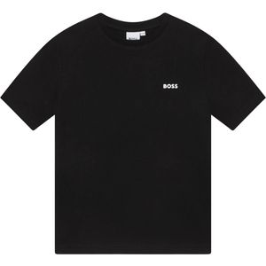 BOSS - J25P23 T-shirt - Zwart - Katoen - Korte Mouwen
