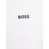 Boss T-shirt Junior - Wit - Regular Fit - Katoen
