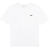 Boss T-shirt Junior - Wit - Regular Fit - Katoen