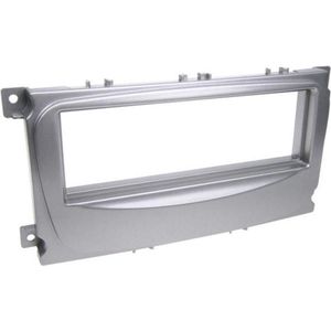 1-DIN Paneel Ford S-Max / Focus / Galaxy / Mondeo Kleur: Zilver