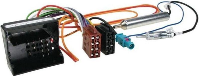 Radio Aansluitkabel Peugeot / Citroen > ISO Norm + DIN Antenne Stekker