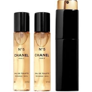 Chanel - N°5 Eau de Toilette Tasverstuiver - 3 St