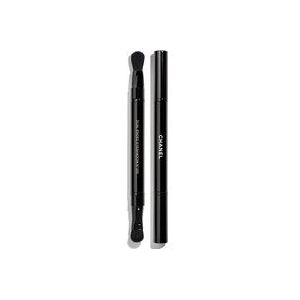 CHANEL - Pinceau Duo Paupières N°200 - Oogschaduwpenselen - Zwart - Synthetisch