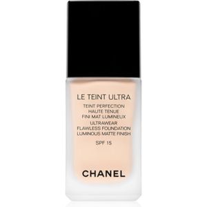 Chanel Le Teint Ultra Langaanhoudende Matte Make-up  SPF 15 Tint  22 Beige Rosé 30 ml