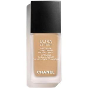 Chanel Ultra Le Teint Flawless Finish Foundation Langaanhoudende Matte Make-up voor Egalisatie van Huidtint Tint B50 30 ml