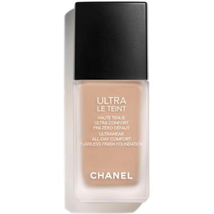 Chanel Ultra Le Teint Flawless Finish Foundation Langaanhoudende Matte Make-up voor Egalisatie van Huidtint Tint BR42 30 ml