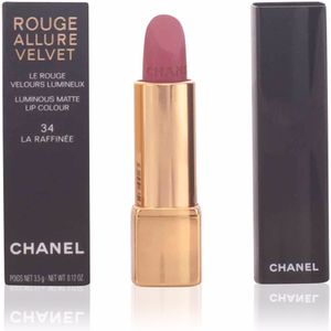 Chanel Rouge Allure Velvet, 34 Raffine, dames - 40 g