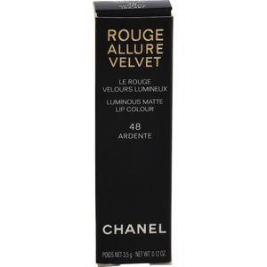 Chanel - Rouge Allure Velvet Lippenstift - Rood - 3.5 g