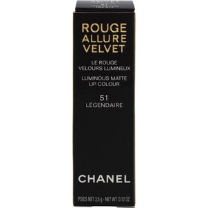 Chanel - Rouge Allure Velvet - Lippenstift - Légendaire - 3.5 g