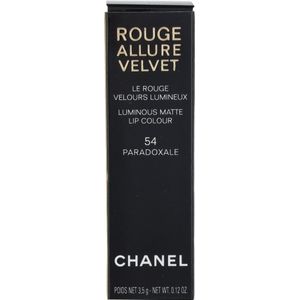 Chanel Rouge Allure Velvet Fluweelschtige Lippenstift met Matterend Effect Tint 54 Paradoxale 3,5 g