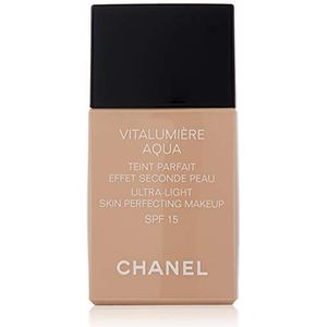 Chanel Vitalumière Aqua SPF 15 Foundation 22 Beige Rose 30 ml