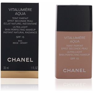 CHANEL - VITALUMIÈRE AQUA Foundation 30 ml 40 - BEIGE