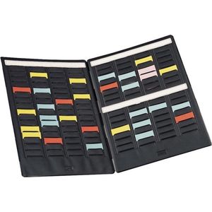 Mini Planer f&#252;r T-Karten Gr.1,5 2-teilig 4 Spalten 17 F&#228;cher