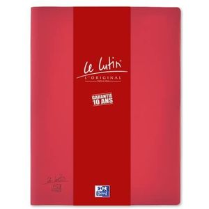 Elba Documententas ""Le Litinal"", PVC, 80 hoezen, Bourgondië rood