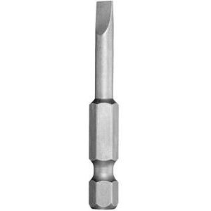 FACOM 1/4 inch schroefbit, gleuf, 6,5 mm, met groef, 50 mm, 1 stuk, ES.606,5