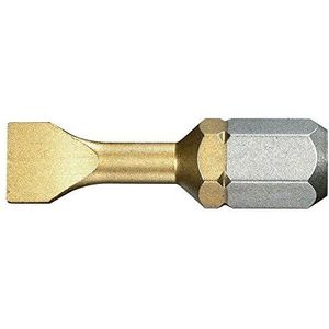 FACOM 1/4 inch sleufschroef titanium, ET.124,5T inleg, lengte 25 mm, 1 stuk, ES.124,5T