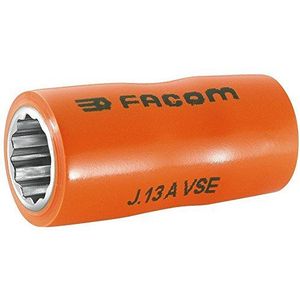 Facom Doppen 3/8" 12-kant, tot 1000 Volt geïsoleerd, VSE-serie - J.13AVSE