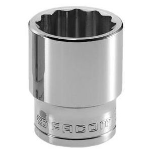 Facom Doppen 1/2 12-kan - Metrisch - S.10
