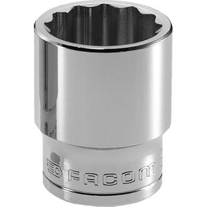 Facom doppen 1/2' 12 kant 30 mm  - S.30