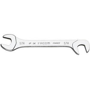 Facom steeksleutel micromechanica, bek 15° en 75° gebogen 3/8'  - 34.3/8