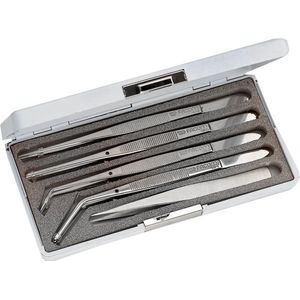 Facom - Set 7 Pincetten - Hoge Precisie - Kunststof Doos