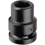 FACOM 1/2 inch Impact-steeksleutel 6Kant kort, SW 18 mm, 1 stuk, NS.18A