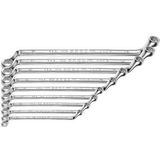 Facom set 8 12-kantringsleutels, metrische maten - 55A.JE8