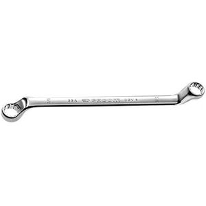 Steeksleutel - Verdiepte Ringsleutel - Verchroomd - Gesatineerd - 1/4 tot 11/4 Inches