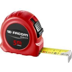 Facom Dubbelzijdig Meetlint RED Series met ABS-behuizing 5m/19mm - 893B.519PB
